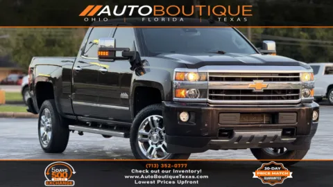 Gray 2018 Chevrolet Silverado 2500HD High Country for sale in Alvin, TX