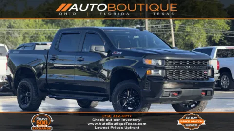 Black 2020 Chevrolet Silverado 1500 Custom Trail Boss for sale in Alvin, TX