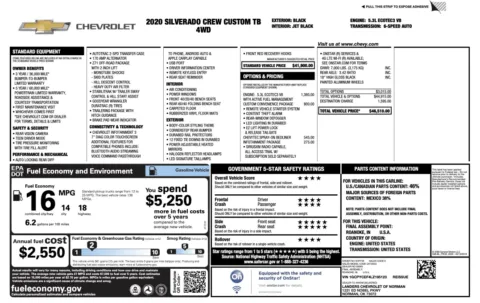 Photos of 2020 Chevrolet Silverado 1500 Custom Trail Boss for sale in Alvin, TX at Auto Boutique Texas