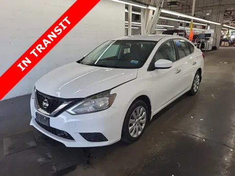 White 2018 Nissan Sentra S for sale in Alvin, TX