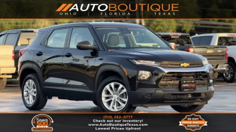 Black 2023 Chevrolet Trailblazer LS for sale in Alvin, TX