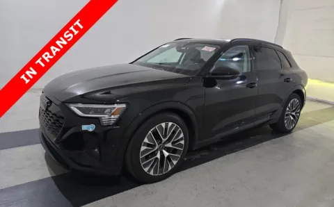 Black 2024 Audi Q8 e-tron Prestige for sale in Alvin, TX