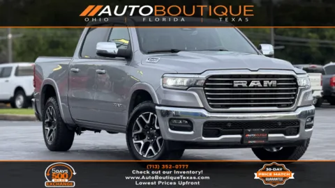 Silver 2025 Ram 1500 Laramie for sale in Alvin, TX