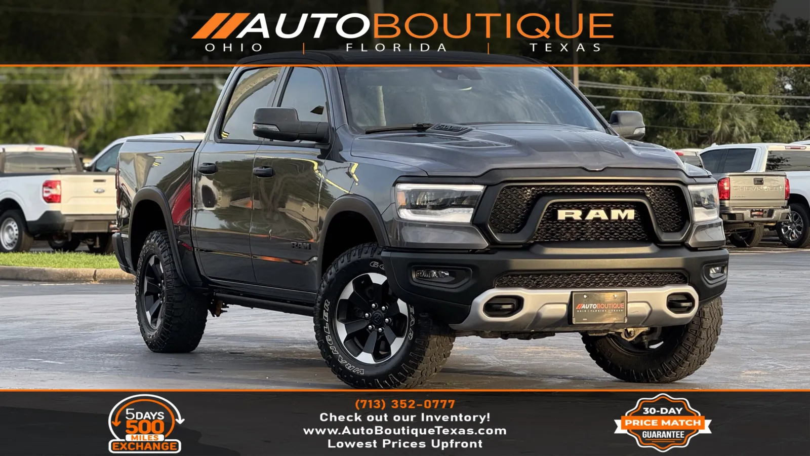 Gray 2024 Ram 1500 Rebel for sale in Alvin, TX