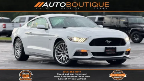 White 2017 Ford Mustang GT for sale in Alvin, TX