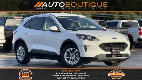 White 2020 Ford Escape SE for sale in Alvin, TX