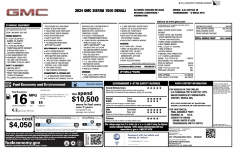 Photos of 2024 GMC Sierra 1500 Denali for sale in Alvin, TX at Auto Boutique Texas