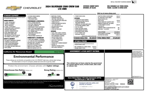 Photos of 2024 Chevrolet Silverado 2500HD LTZ for sale in Alvin, TX at Auto Boutique Texas