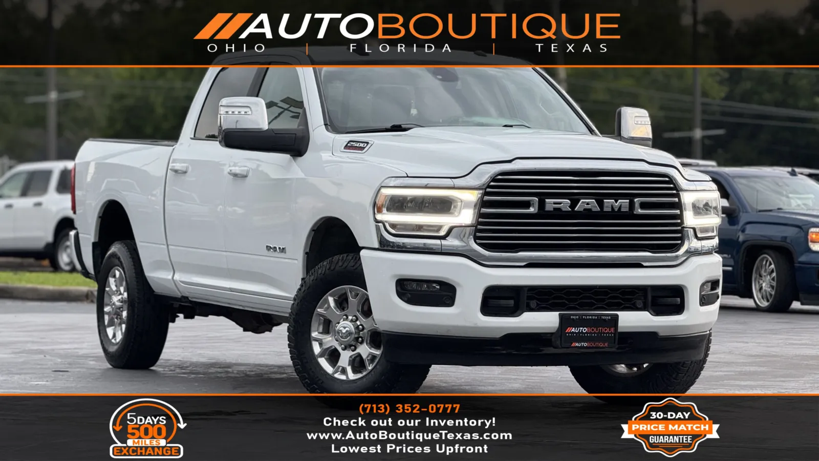 White 2024 Ram 2500 Laramie for sale in Alvin, TX