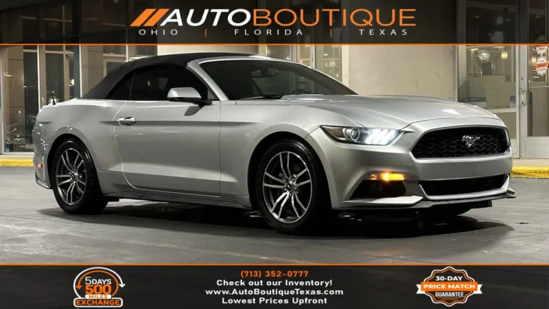 2016 Ford Mustang EcoBoost Premium for sale in Alvin, TX