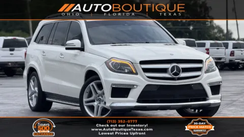 White 2015 Mercedes-Benz GL-Class GL 550 for sale in Alvin, TX