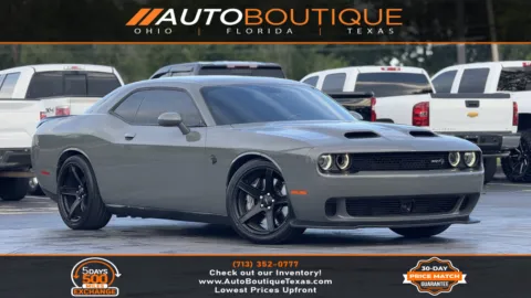 Gray 2019 Dodge Challenger SRT Hellcat for sale in Alvin, TX