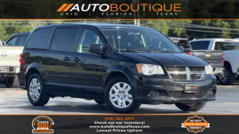 Black 2016 Dodge Grand Caravan SE for sale in Alvin, TX