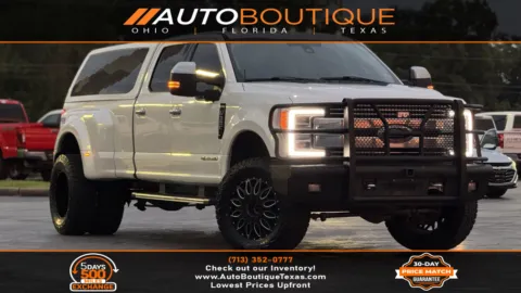 White 2019 Ford Super Duty F-350 DRW LARIAT for sale in Alvin, TX
