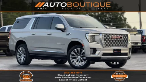Orange 2022 GMC Yukon XL Denali for sale in Alvin, TX