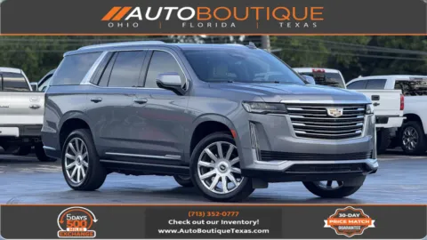Gray 2021 Cadillac Escalade Premium Luxury Platinum for sale in Alvin, TX