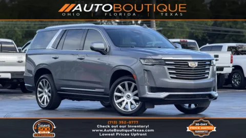 Gray 2021 Cadillac Escalade Premium Luxury Platinum for sale in Alvin, TX