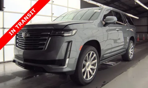 Gray 2021 Cadillac Escalade Premium Luxury Platinum for sale in Alvin, TX