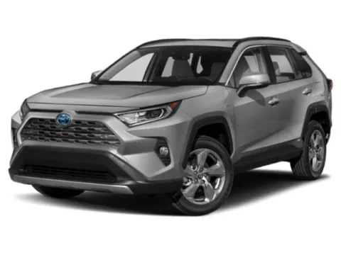 Silver 2022 Toyota RAV4 Hybrid Limited for sale in Alvin, TX
