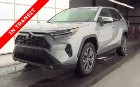 Silver 2022 Toyota RAV4 Hybrid Limited for sale in Alvin, TX