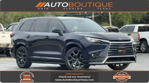 Blue 2024 Lexus TX 500h F SPORT Premium for sale in Alvin, TX
