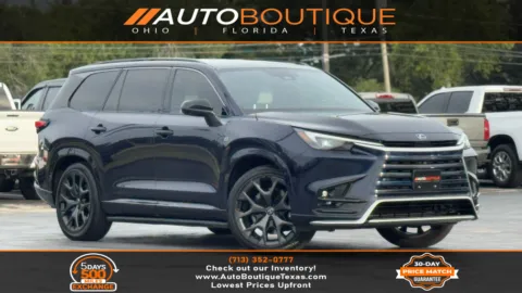 Blue 2024 Lexus TX 500h F SPORT Premium for sale in Alvin, TX