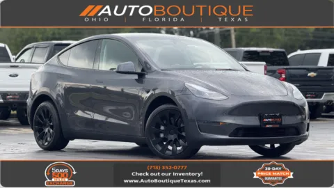Gray 2025 Tesla Model Y Long Range for sale in Alvin, TX
