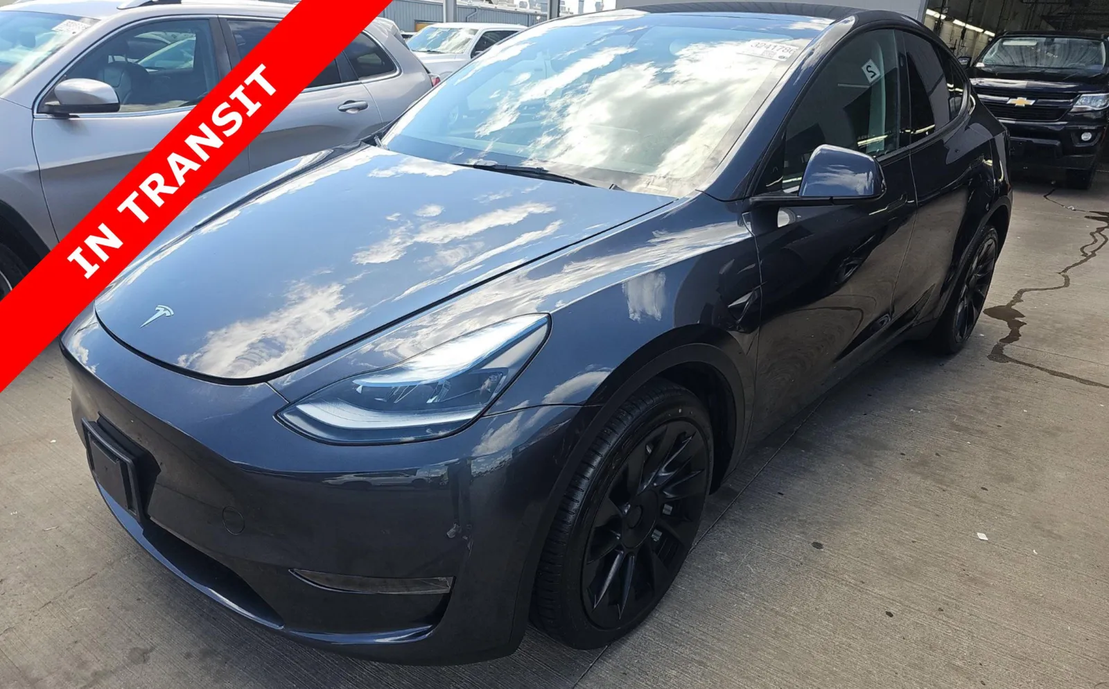 Gray 2025 Tesla Model Y Long Range for sale in Alvin, TX