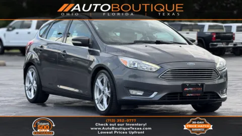 Silver 2015 Ford Focus Titanium for sale in Alvin, TX