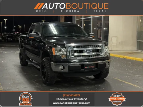 Black 2013 Ford F-150 XLT for sale in Alvin, TX