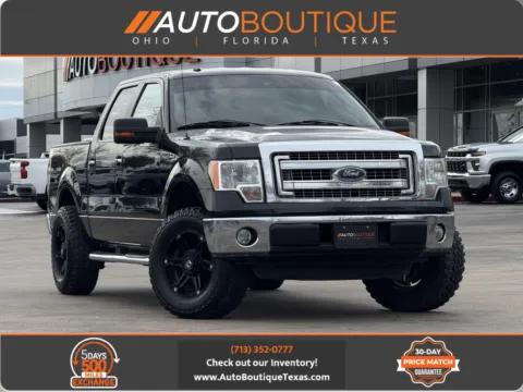 Black 2013 Ford F-150 XLT for sale in Alvin, TX
