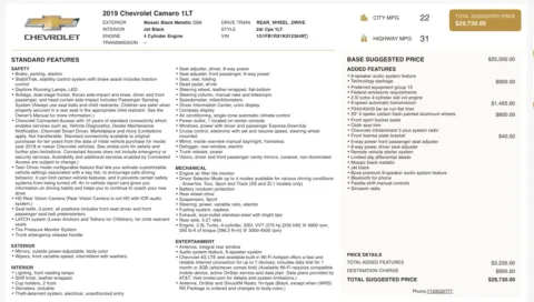 Photos of 2019 Chevrolet Camaro 1LT for sale in Alvin, TX at Auto Boutique Texas