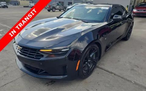 Black 2019 Chevrolet Camaro 1LT for sale in Alvin, TX