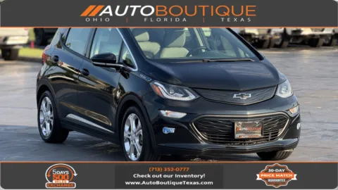 Black 2020 Chevrolet Bolt EV LT for sale in Alvin, TX