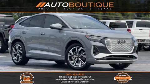 Gray 2025 Audi Q4 e-tron Sportback Prestige for sale in Alvin, TX