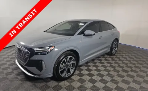 Gray 2025 Audi Q4 e-tron Sportback Prestige for sale in Alvin, TX