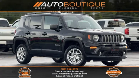 Black 2022 Jeep Renegade Latitude for sale in Alvin, TX