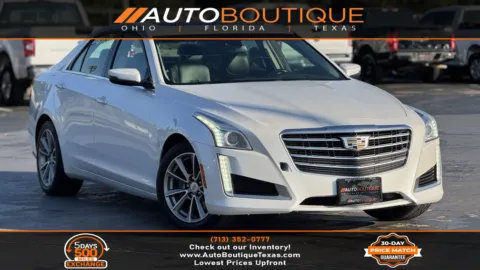 White 2019 Cadillac CTS Sedan Luxury RWD for sale in Alvin, TX