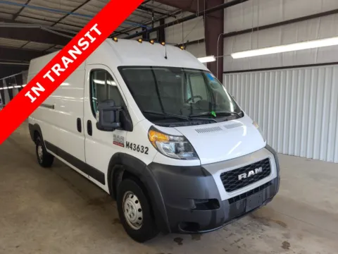 White 2021 Ram ProMaster Cargo Van 2500 159 WB for sale in Alvin, TX