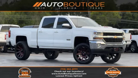 White 2018 Chevrolet Silverado 1500 LT for sale in Alvin, TX