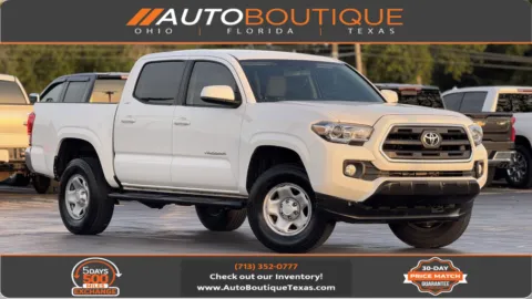 White 2016 Toyota Tacoma SR5 for sale in Alvin, TX