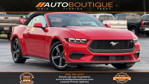 Red 2024 Ford Mustang EcoBoost Premium for sale in Alvin, TX