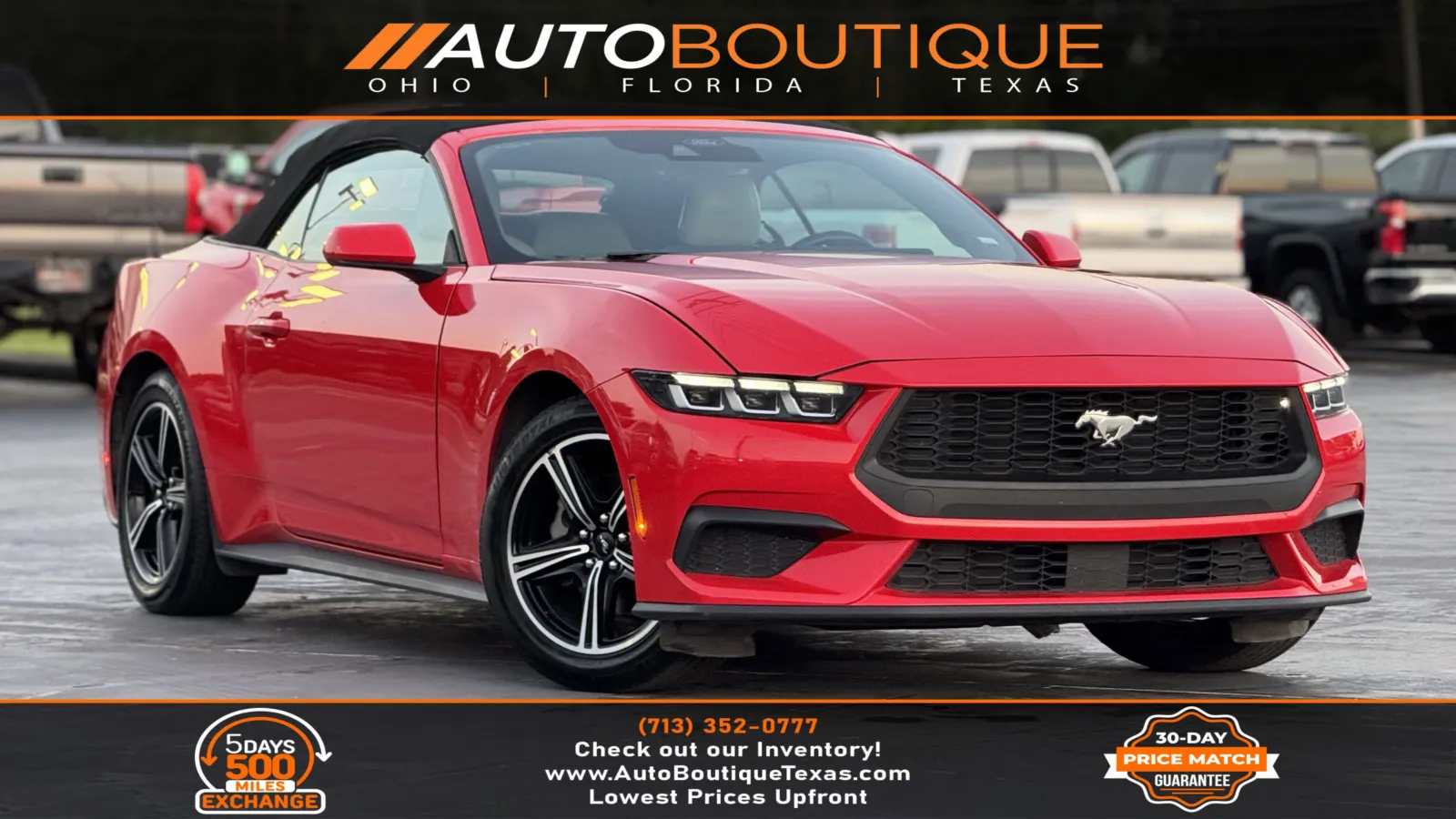 2024 Ford Mustang EcoBoost Premium for sale in Alvin, TX