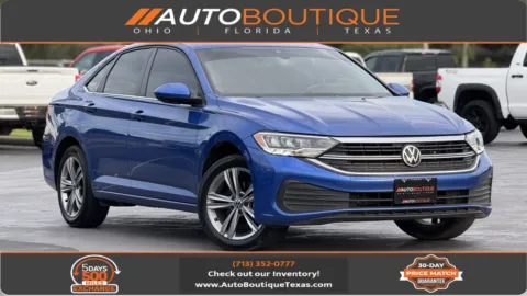 Blue 2022 Volkswagen Jetta SE for sale in Alvin, TX