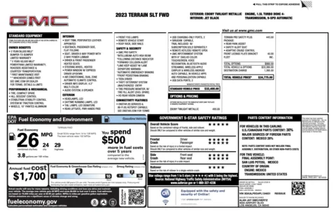 Photos of 2023 GMC Terrain SLT for sale in Alvin, TX at Auto Boutique Texas