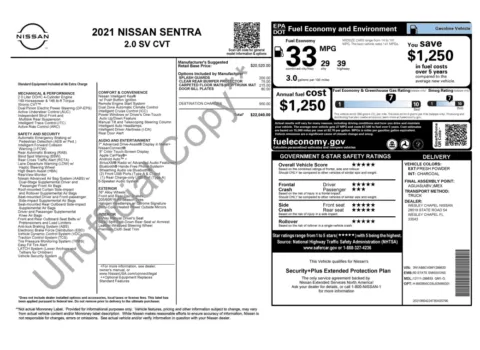 More photos of 2021 Nissan Sentra SV at Auto Boutique Texas, TX