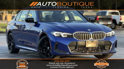 Blue 2025 BMW 3 Series 330i for sale in Alvin, TX