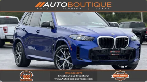 Blue 2026 BMW X5 M60i for sale in Alvin, TX