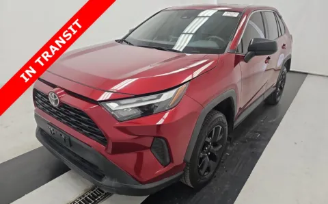 Red 2023 Toyota RAV4 LE for sale in Alvin, TX