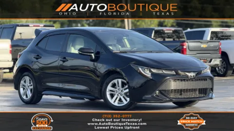Black 2020 Toyota Corolla Hatchback SE for sale in Alvin, TX